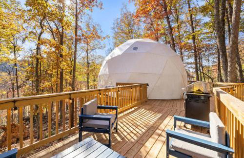 Glamping dome w fire pit & BBQ stargazing - Foto 48