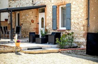 Au Paradis Des Anges maison de village climatisé avec jardin - Foto 1