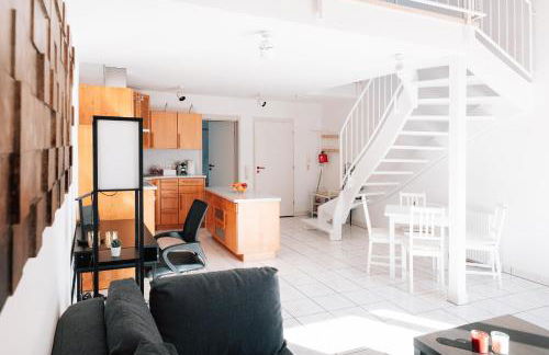 Maisonette-Wohnung Airport Messe Stuttgart - Balkon - Parkplatz - Foto 8