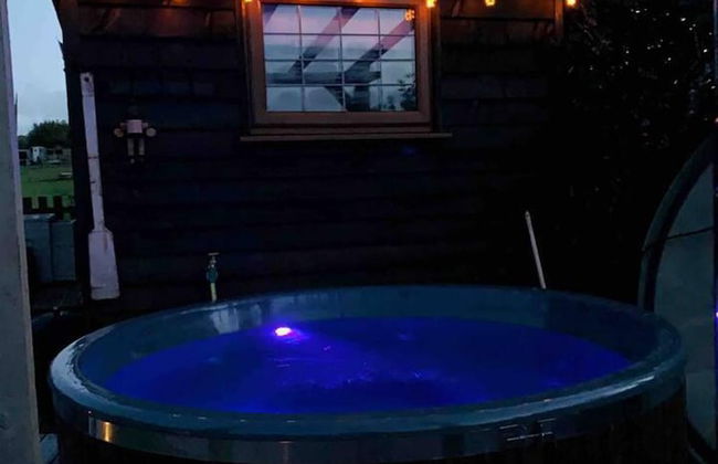 Cute and Cosy Shepard hut With Wood Fuel hot tub - Foto 35