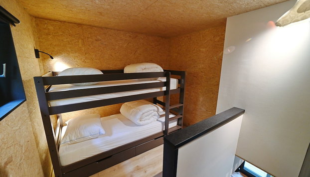 Lodge in Oignies Forest With Eco Design - Foto 4, Habitación