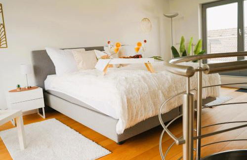 Penthouse am Dom- Altstadt in 200 m- 4 Dachterrassen, stilvoll und ruhig, 24-7-Self Check-in für bis zu 6 Personen - Foto 4