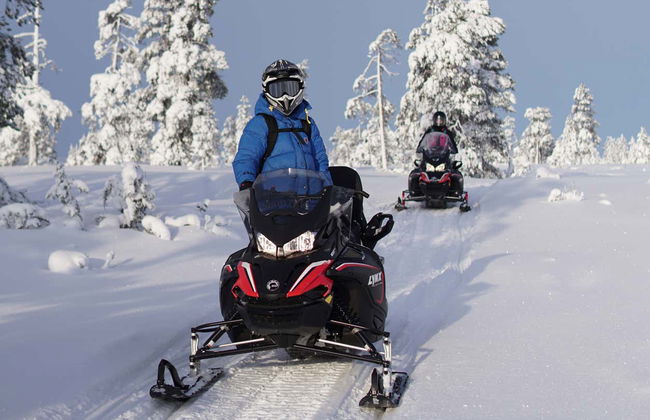 Aventura de moto de neve por Rovaniemi - Foto 4