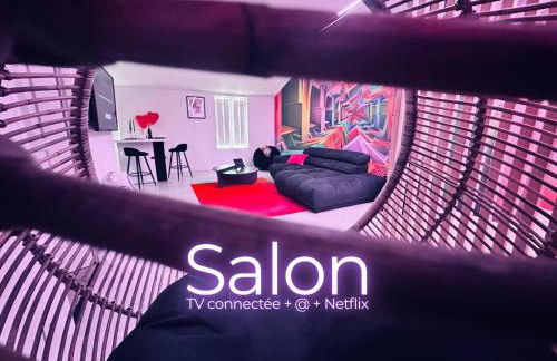 Suite craz'in Love Room, jacuzzi, cinéma, Camargue - Foto 32