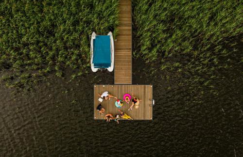 Ławka i Sielawka - dom nad jeziorem z prywatnym pomostem - Foto 32