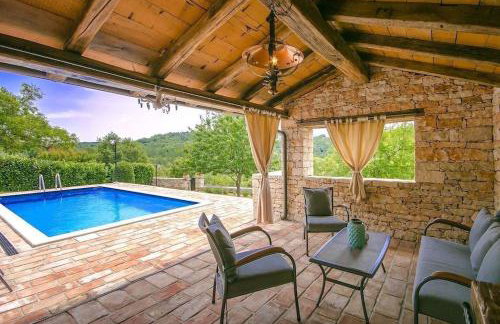 Rustic villa Casa Mazuli with pool in Groznjan - Foto 10