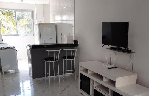 Apartamento Dois Quartos Frente para o Mar e Piscina Village das Ondas - Foto 9