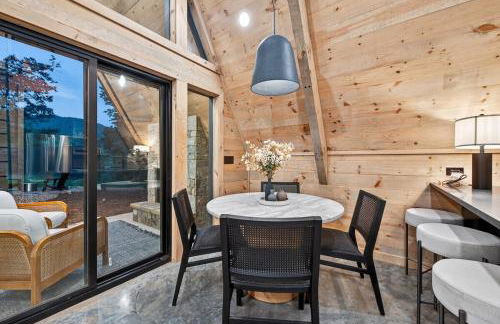 Romantic A-Frame Cabin w Firepit, Patio, Fireplace, Games in Blue Ridge Mountains - Photo 18