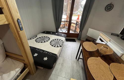 Studio au pied des pistes avec accès privé par son balcon - Foto 24