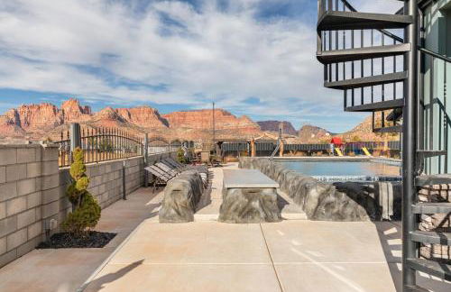 Zion Vista Poolside Manor Sauna Golf Gym - Foto 17