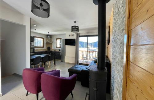 Duplex 8 couchages, vue montagne, jardin cheminée - Foto 19