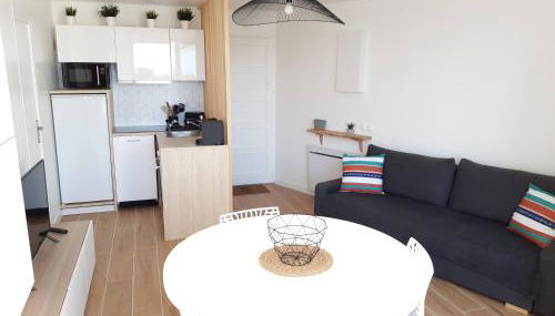 Appt 3 pièces climatisé avec terrasse - draps et serviettes non fournis - Foto 4