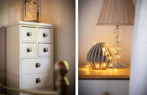 family honeybeelodge york Hot Tub and wood burner - Foto 30