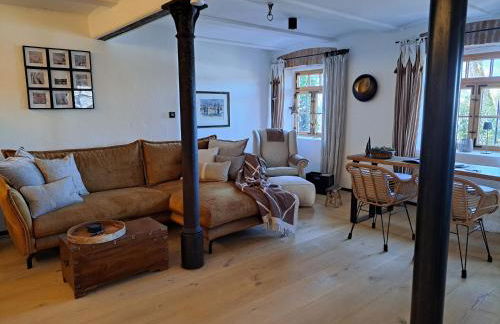 Exklusives STALL-LOFT "ZUM PULVERER" - Naturdesign hinter historischen Mauern - AusZeit für 2 inmitten des Isarwinkels - Foto 12