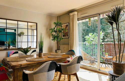 LOASIS -T4 Garage Clim Terrasse WIFI Centre-Ville - Foto 9