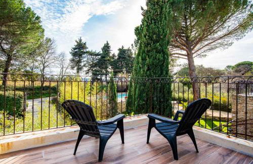Hacienda piscine jacuzzi au milieu des vignes - Foto 19