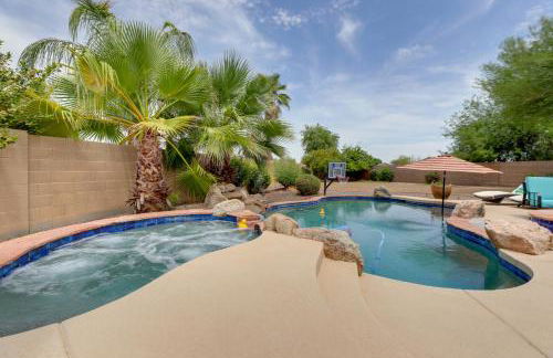 Maricopa Desert Oasis Fenced Yard with Hot Tub - Photo 30