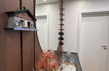 Apê Moderno e Aconchegante em Gramado RS c vaga - Foto 36