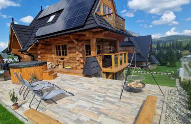 Góralski Domek Łopatówka z kominkiem i Banią - Jacuzzi! - Foto 1
