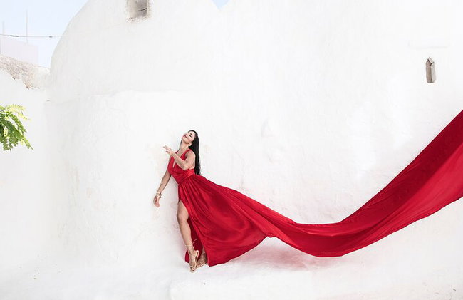 Mykonos Flying Dress High End Professional Photographer - Photo 49