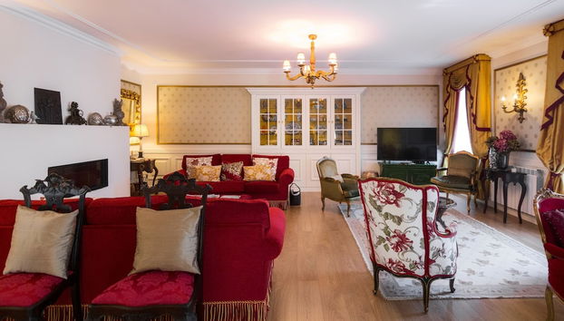 Sitzecke in der Lobby