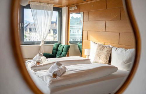 City Wohnung am Hbf mit 2 Schlafzimmern und Sky - Foto 13