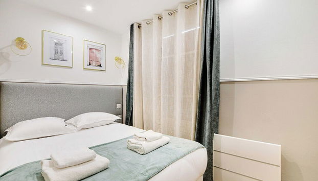 Modern Flat - 1BD for 3P With AC - Near Montmartre - Foto 2, Habitación