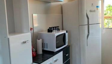 kitnet208 No centro,c linda vista , tv smart e ar - Foto 5