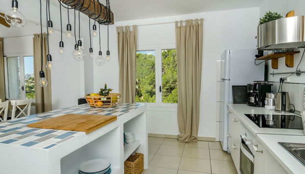 Ibiza-style Villa in Moraira With Private Pool and Magnificent View - Foto 5, Cocina privada