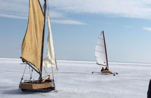 Rosenhaus Nähe Bodden und Ostsee an den Kranichfeldern - Foto 36