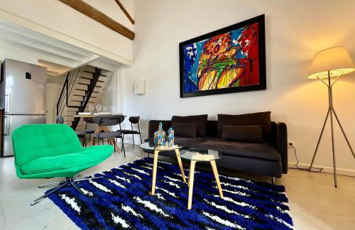 LOFT - 10 min du centre ville - Terrasse - Parking - Photo 5