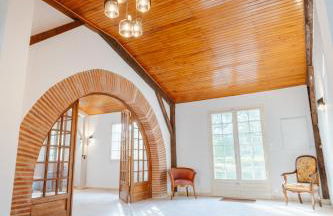 Aile château de Saint-Sarnin pour 10 personnes avec piscine - Foto 8