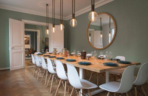 Villa Avril & spa 15 pers- location Villa de Prestige 2 Piscines intérieur et extérieur et sauna - Foto 69