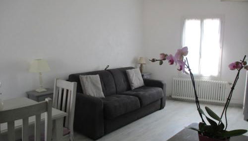 STUDIO 2 PERS PROCHE PLAGE ET COMMERCES - Foto 3, Garden view