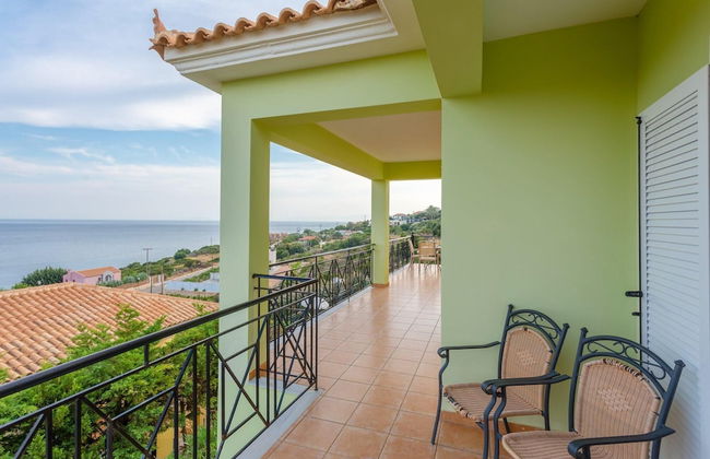 Skala Villa Green Large Private Pool Walk to Beach Sea Views A C Wifi - 2825 - Foto 25