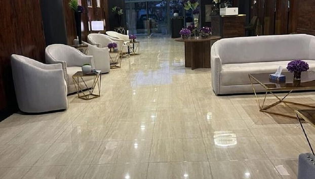 Zona de estar del vestíbulo