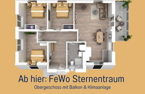 Ferienhaus Höckelheim- 300qm - 3 Wohnungen - 12 Zimmer - bis 18 Gäste - Kleinkinder reisen gratis - für Familien und Gruppen - Küchen mit Spülmaschine Backofen, Mikrowelle - Smart-TV - WLAN - Fußbodenheizung, Klimaanlage & Raffstores - nähe Göttingen - Foto 32