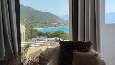 Appartement de luxe type 4 Eden Suite Sanguinaires vue mer avec piscine chauffée résidence Ajaccio - Foto 3