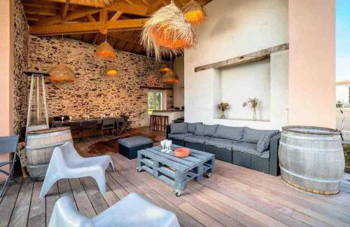 La Champagnère - Domaine avec piscine - Séminaire - 15 personnes - Foto 8