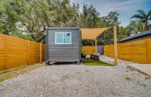 Luxury Tiny Container Home 2mi to Beach Private - Foto 8