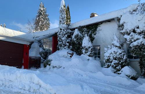 Glückliche Kuh-Villa - Achtsamer Rückzugsort mit Traumgarten, Schwimmteich & Raum zum Sein bis 18 Personen - Allgäu - Foto 66