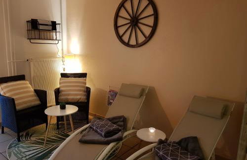 Große, helle Ferienwohnung mit 2 Balkonen auf dem Kastanienhof Oetzen in der Lüneburger Heide - Foto 28