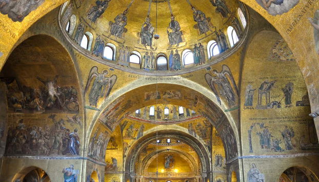 Intérieur de la basilique Saint-Marc