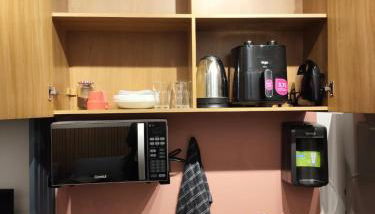 Studio à 2 minutos do Metrô Tatuapé - Foto 4, stove, toaster