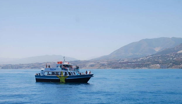 Surcando la costa de Benalmádena