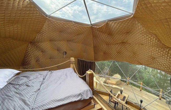 Glamping Jedlova Sleeps 6 With Deck - Foto 2