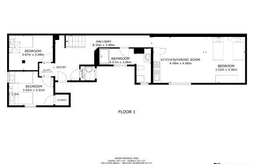 ST01 Modernes Apartment Nähe FFM - Foto 20