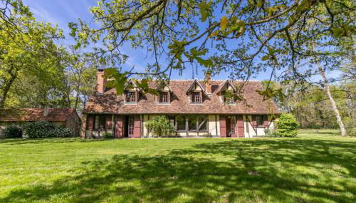 Domaine les Muids - Piscine et forêt privés proche de Paris - Foto 2, Garden, Garden view
