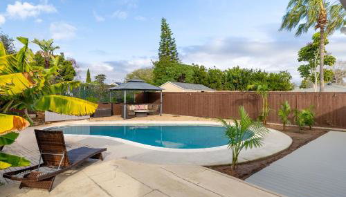 San Diego Private Pool Oasis Modern 3BR 2BA - Foto 3, sunbed