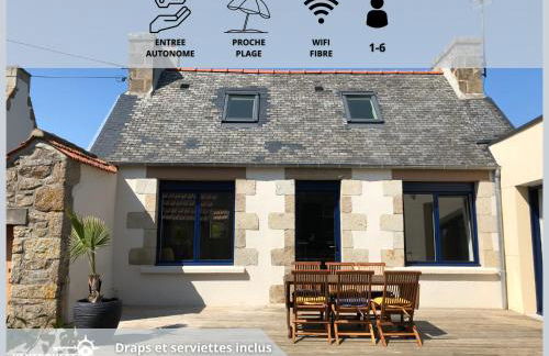 Maison de famille, vacances bretonnes, 5 min plage - Ker Moumousse - Foto 1